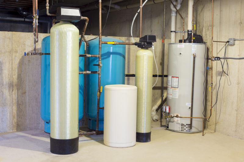Water Softener Setup in a Home